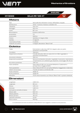 Carica l'immagine nel visualizzatore di Gallery, VENT 125 4T - Derapage RR