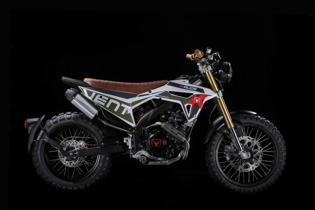 IN ANTEPRIMA ASSOLUTA IL NUOVO MODELLO X-RUDE 125 4T